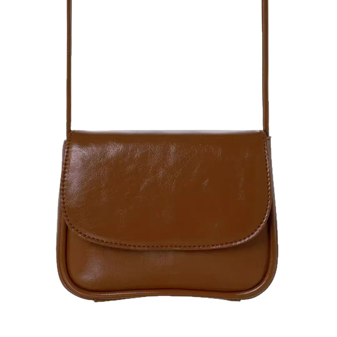 Early Spring New Arrival Retro All-Match Commuter Cookie-Shaped Crossbody Bag