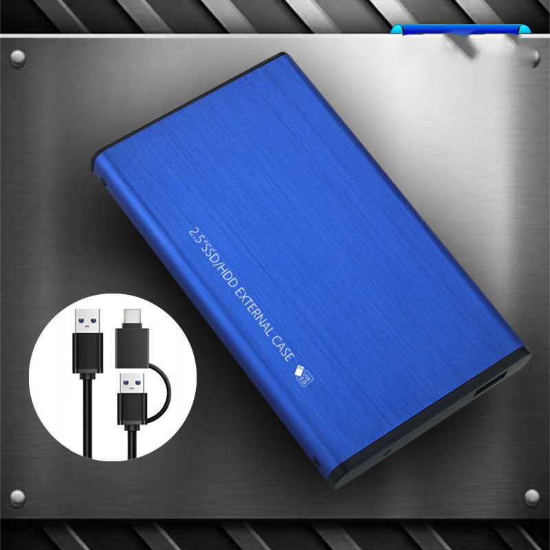 Caja para disco duro SSD SATA de 2,5 pulgadas con interfaz USB 3.0