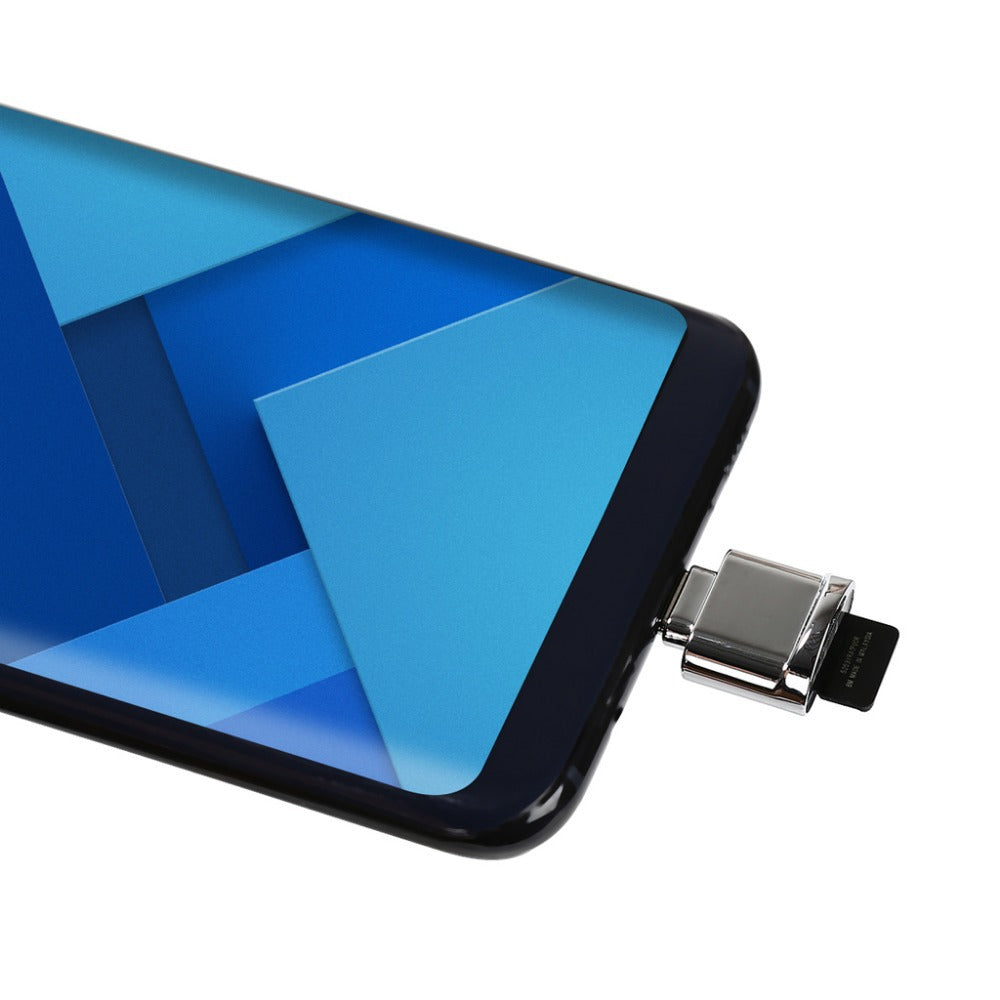 Lector de tarjetas móvil con adaptador