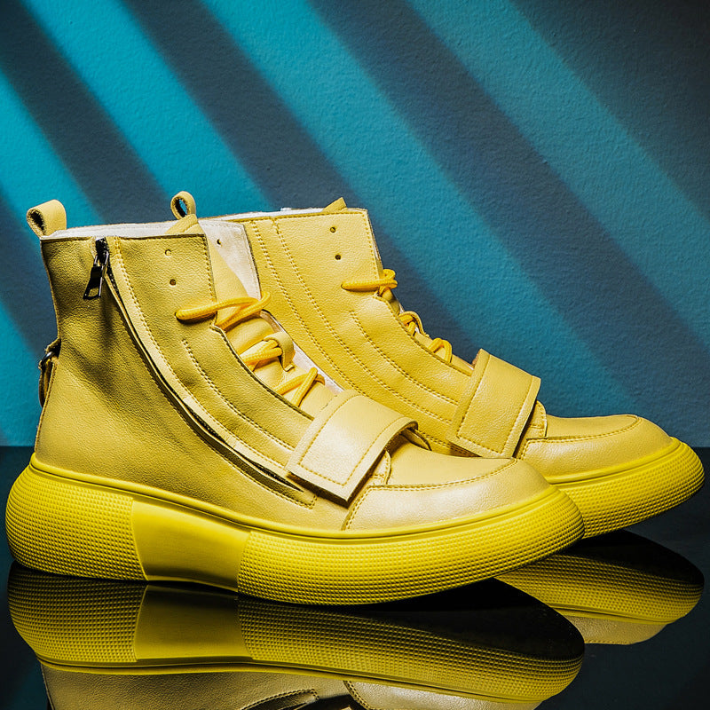 Zapatos de hombre personalizados con cremallera lateral
