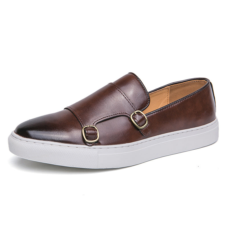 Zapatillas casual de negocios para hombre, estilo británico, que combinan con todo