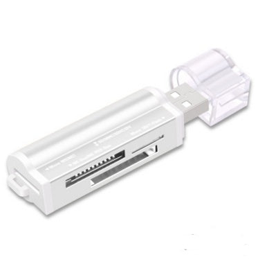 Lector de tarjetas múltiple en uno, mini versátil SDTF para cámara de teléfono móvil, tarjeta de memoria USB universal de alta velocidad