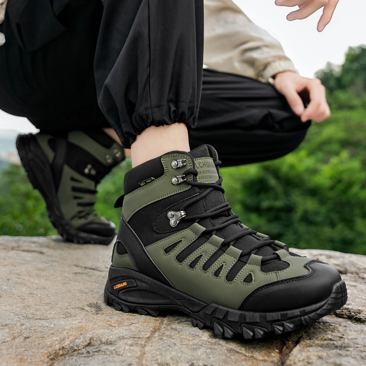 High Top Lace Up Dr Martens Boots For Fall And Winter