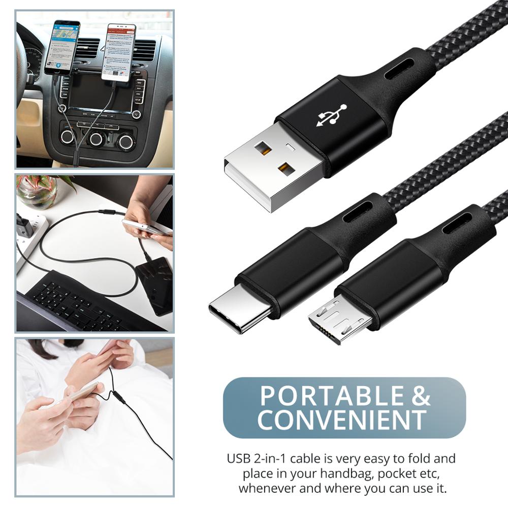 Cable triple tipo C