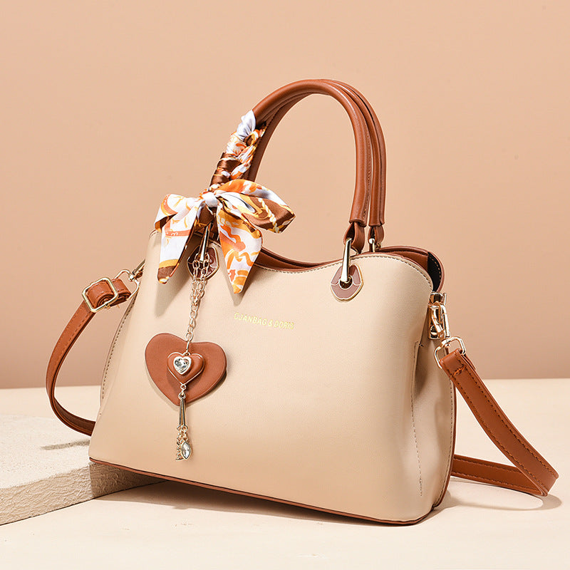 Bolso tote cruzado de gran capacidad de lujo que puede llevarse al hombro