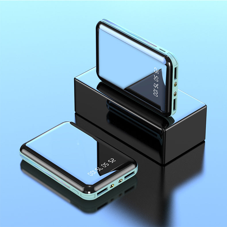 Batería externa de 20000 mAh con espejo de 3 secciones