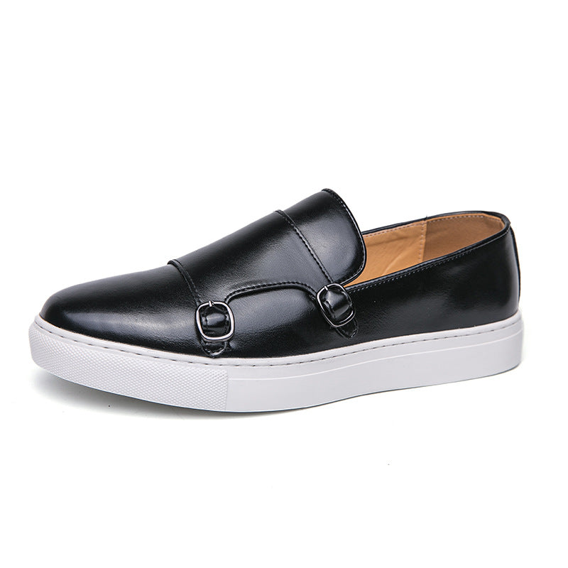 Zapatillas casual de negocios para hombre, estilo británico, que combinan con todo