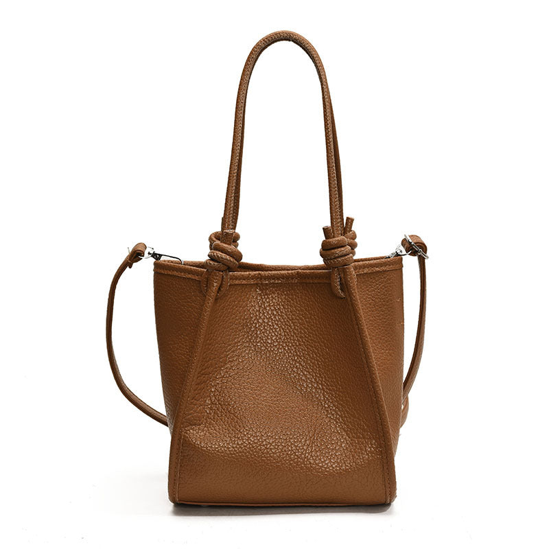 Bolso bandolera sencillo de gran capacidad para mujer