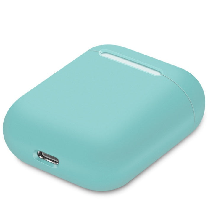 Compatible con Apple, funda protectora adecuada para la carcasa de protección de la caja de carga de auriculares inalámbricos Bluetooth, funda de silicona antiporatable