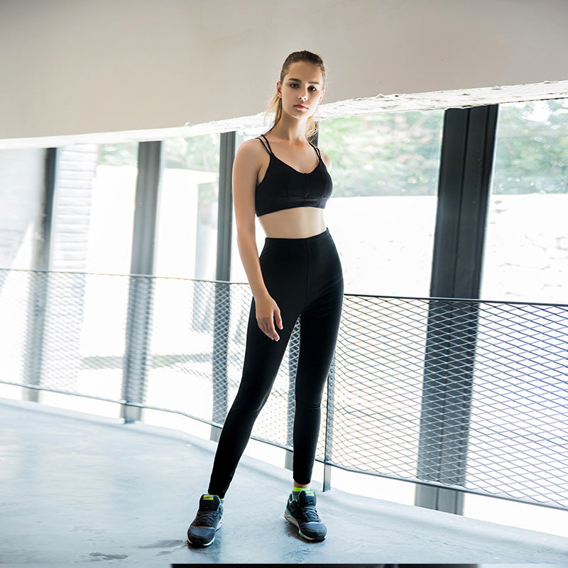 Pantalones de yoga para perder peso, holgados, transpirables, de código grande, para hacer ejercicio, sudorosos, para mujer