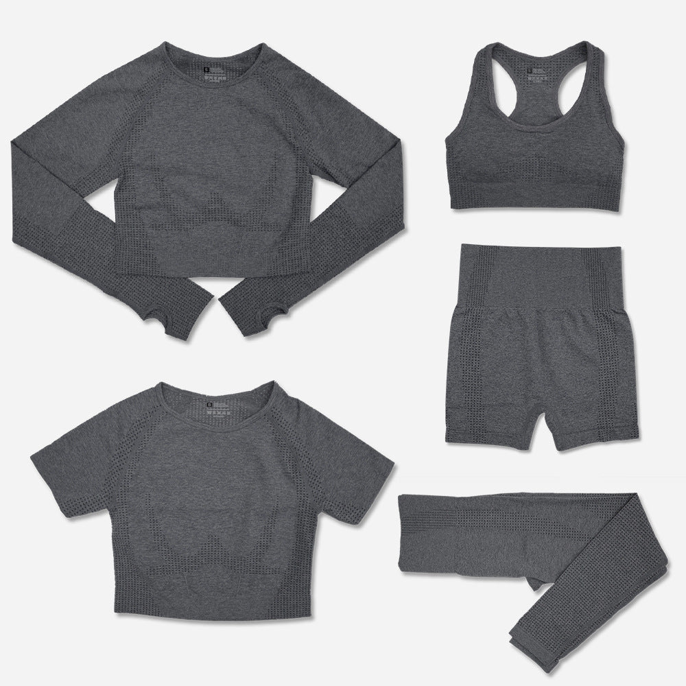 Ropa de yoga de entrenamiento para mujer a la moda