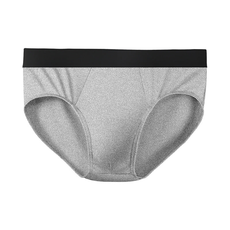 European And American-style Ice-silk, Plus-size, Thin, Solid-color, Breathable Mens Underwear