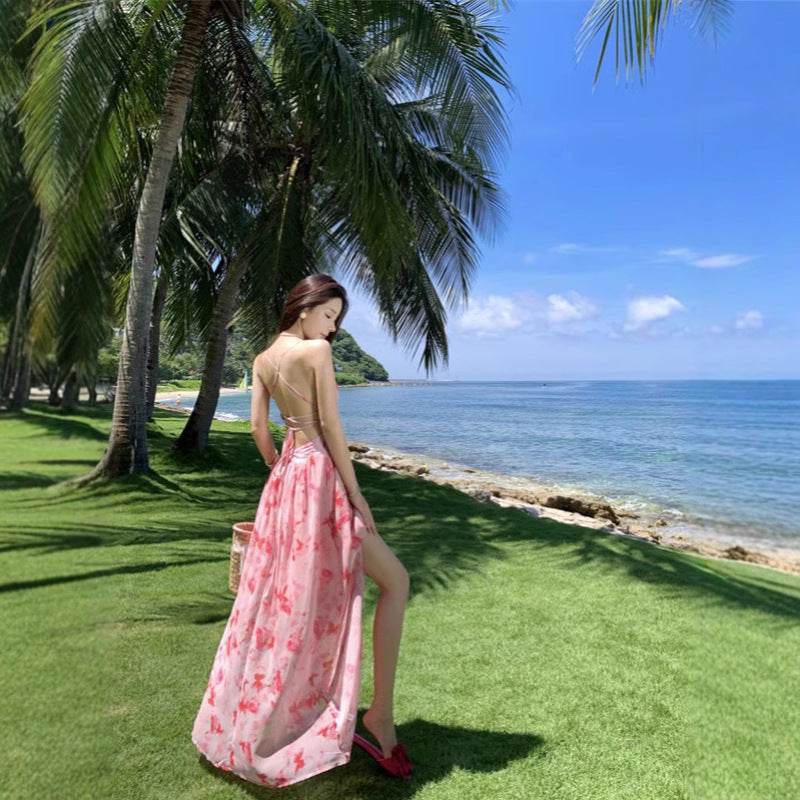 Tea-party French-style Chic Exquisite Stunning Long Dress High-end