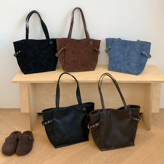 Bolso de hombro grande estilo coreano para mujer