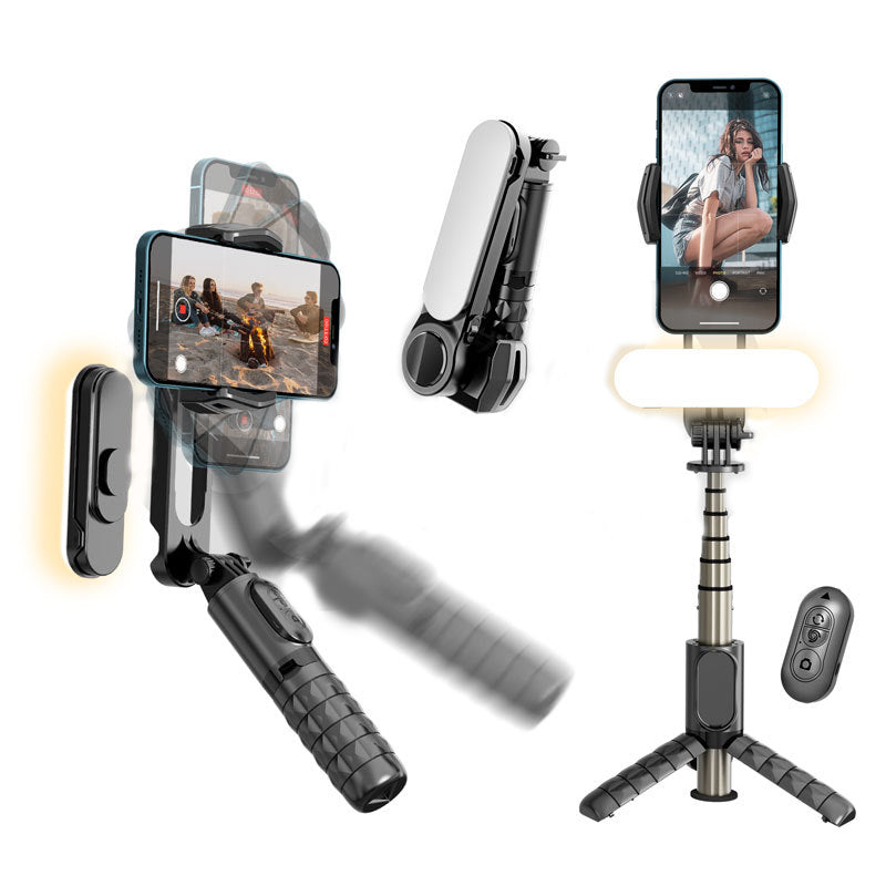 Gimbal de mano y trípode con palo selfie Bluetooth