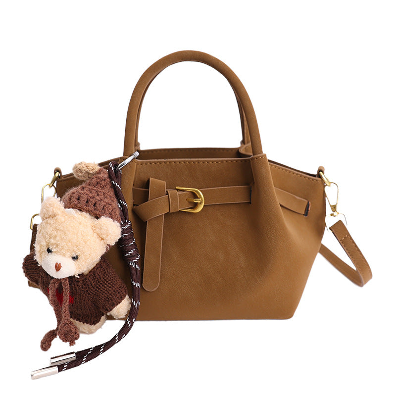 Exquisito bolso tote bandolera versátil otoño-invierno