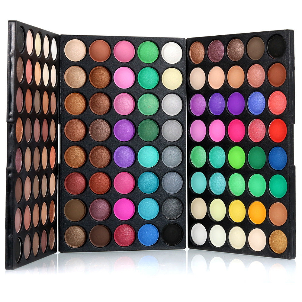 Paleta de sombras de ojos profesional Perfect Professional de 120 colores, moda caliente, polvo cosmético suave, paletas de sombras de ojos mate, set de maquillaje de belleza