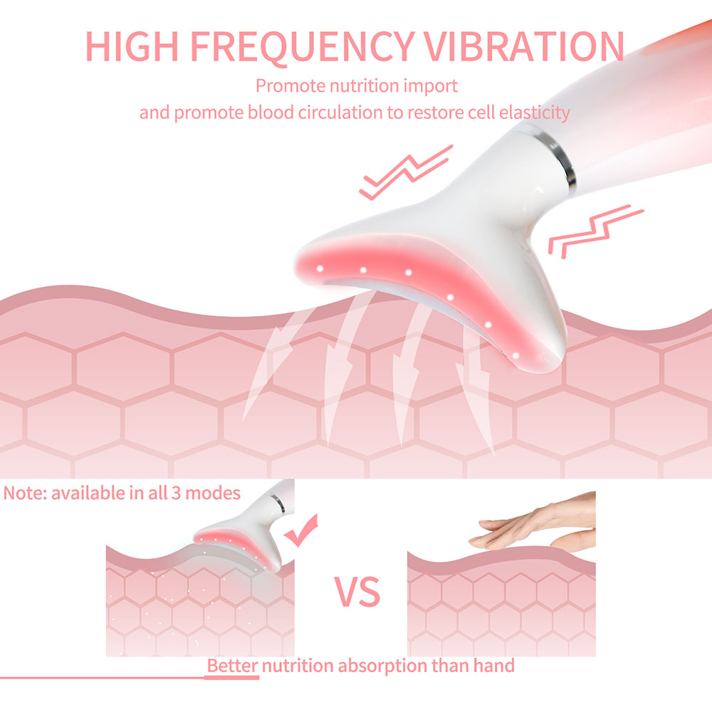 Dispositivo de belleza IPL para eliminar arrugas, levantamiento térmico para el cuello