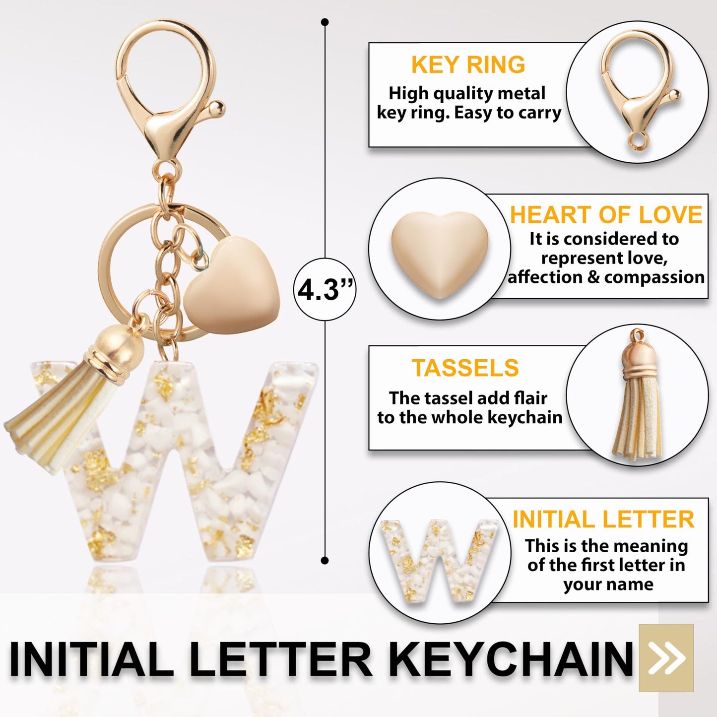 Fashionable Personalized Heart-shaped Pendant With White Shell Fragments Lettering And Tassel