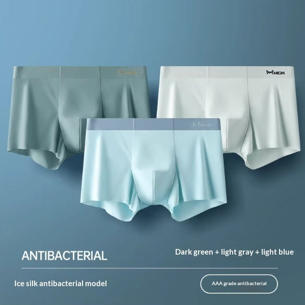 Summer Lightweight Antibacterial Seamless Straight-leg Shorts