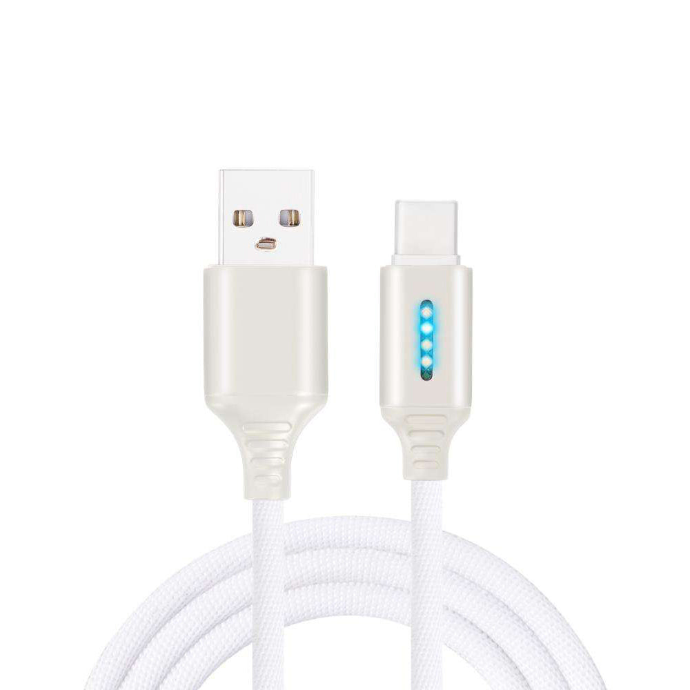 Cable de carga rápida con tejido de tela