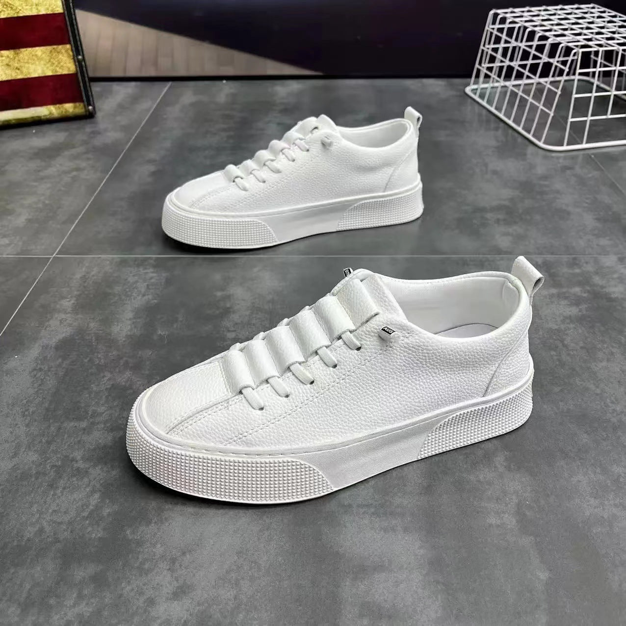 Zapatillas deportivas y de ocio minimalistas de corte bajo para hombre