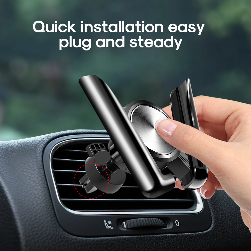 Soporte para coche para teléfono móvil, de rejilla de ventilación, soporte universal para teléfono de coche