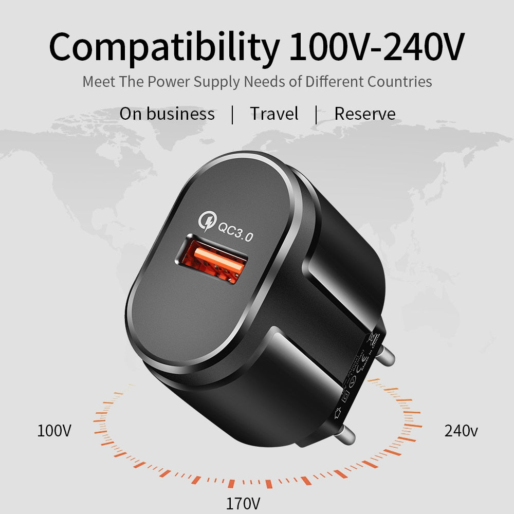 3A multifunctional fast charge charger