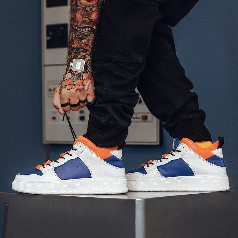 Zapatillas blancas transpirables de moda de marca nacional