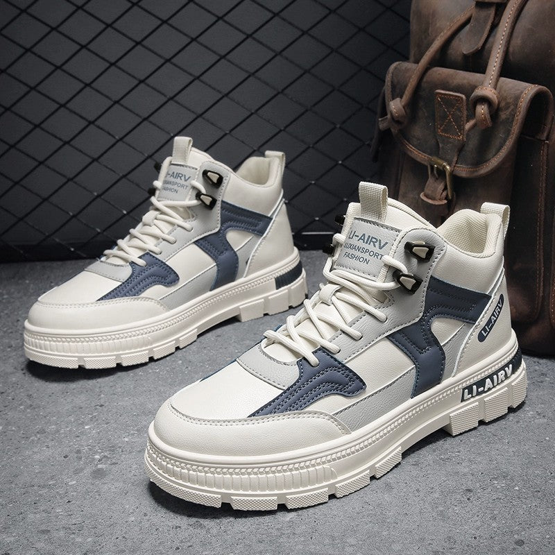 Zapatos de trabajo de caña alta para hombre de talla grande