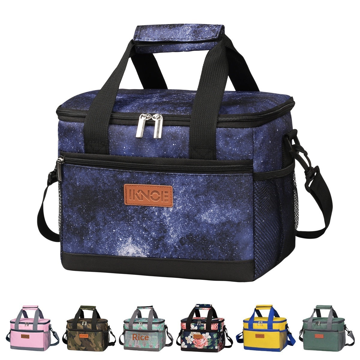 Bolsa Isotérmica Portátil para Exteriores Plegable Hecha de Tela Oxford Engrosada con Aislamiento a Prueba de Fugas