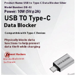 Adaptador USB macho a hembra tipo C para protección de datos en teléfonos portátiles