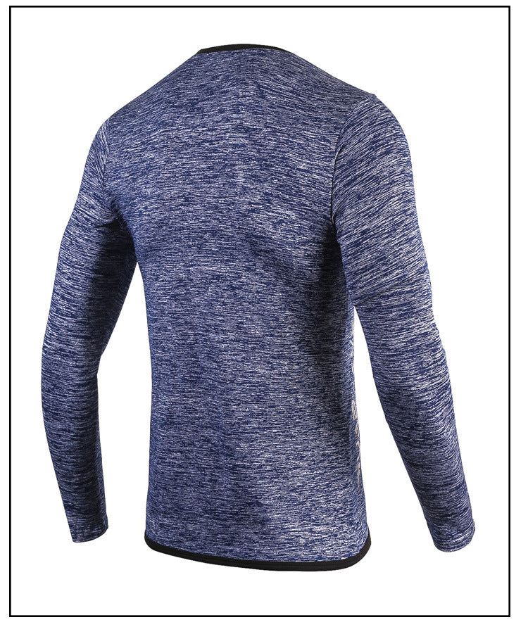 Ventas Directas de Fábrica Secado Rápido Ropa Deportiva al Aire Libre Fitness Camiseta de Baloncesto de Manga Larga para Hombre Mallas de Compresión