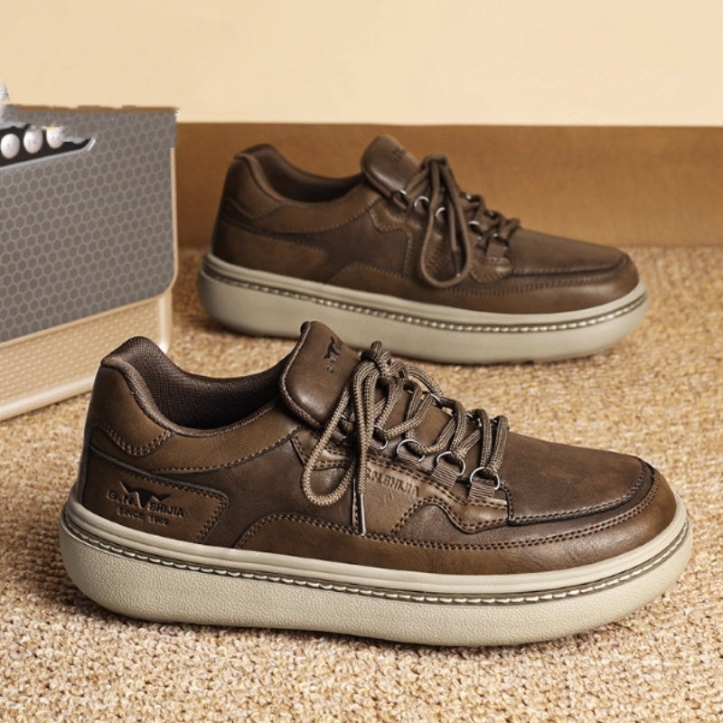 Zapatillas casual de cuero sintético para hombre