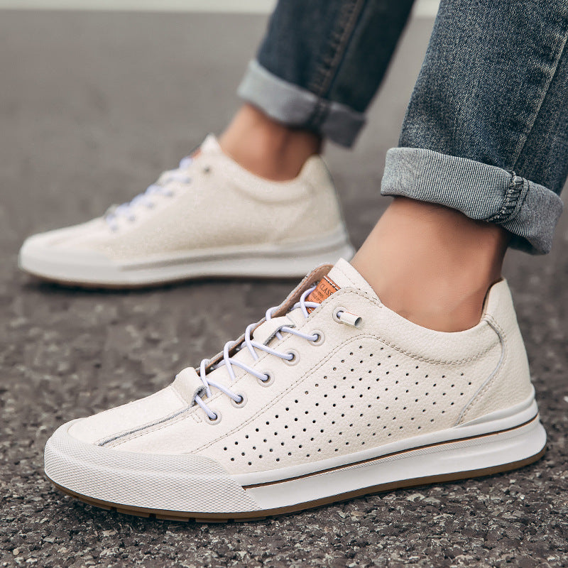 Zapatos de hombre nuevos de primavera: elegantes y transpirables