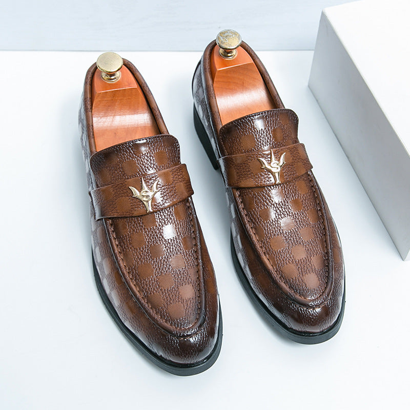 Zapatos de piel de vestir para hombre para verano y otoño