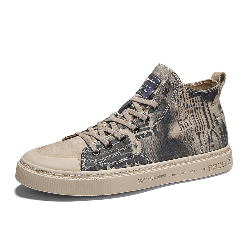 Zapatillas altas de lona