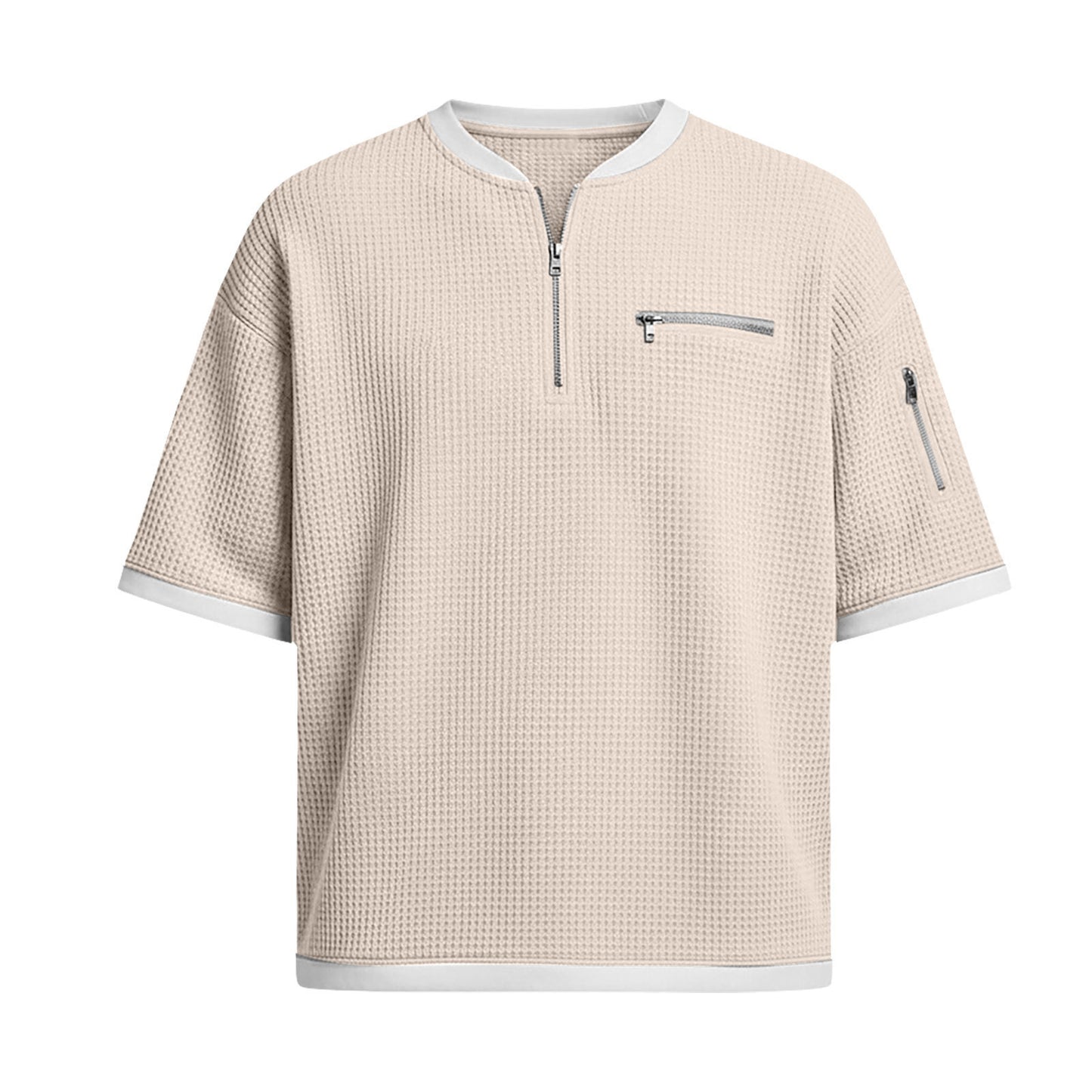 Men's Short-sleeve Polo Shirt Casual And Loose-fitting T-shirt