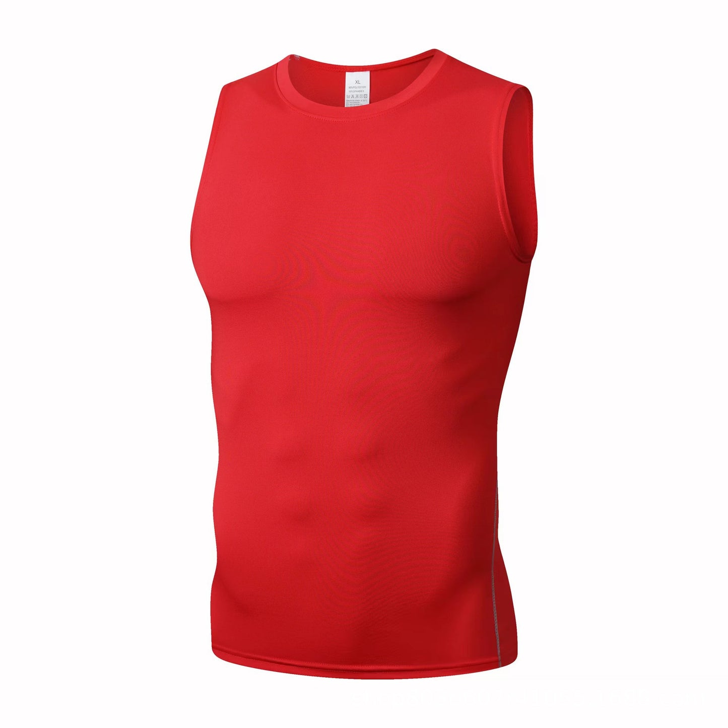 Camiseta sin mangas de alta elasticidad transpirable deportiva para baloncesto, correr, entrenar, absorbente de sudor, ropa de fitness