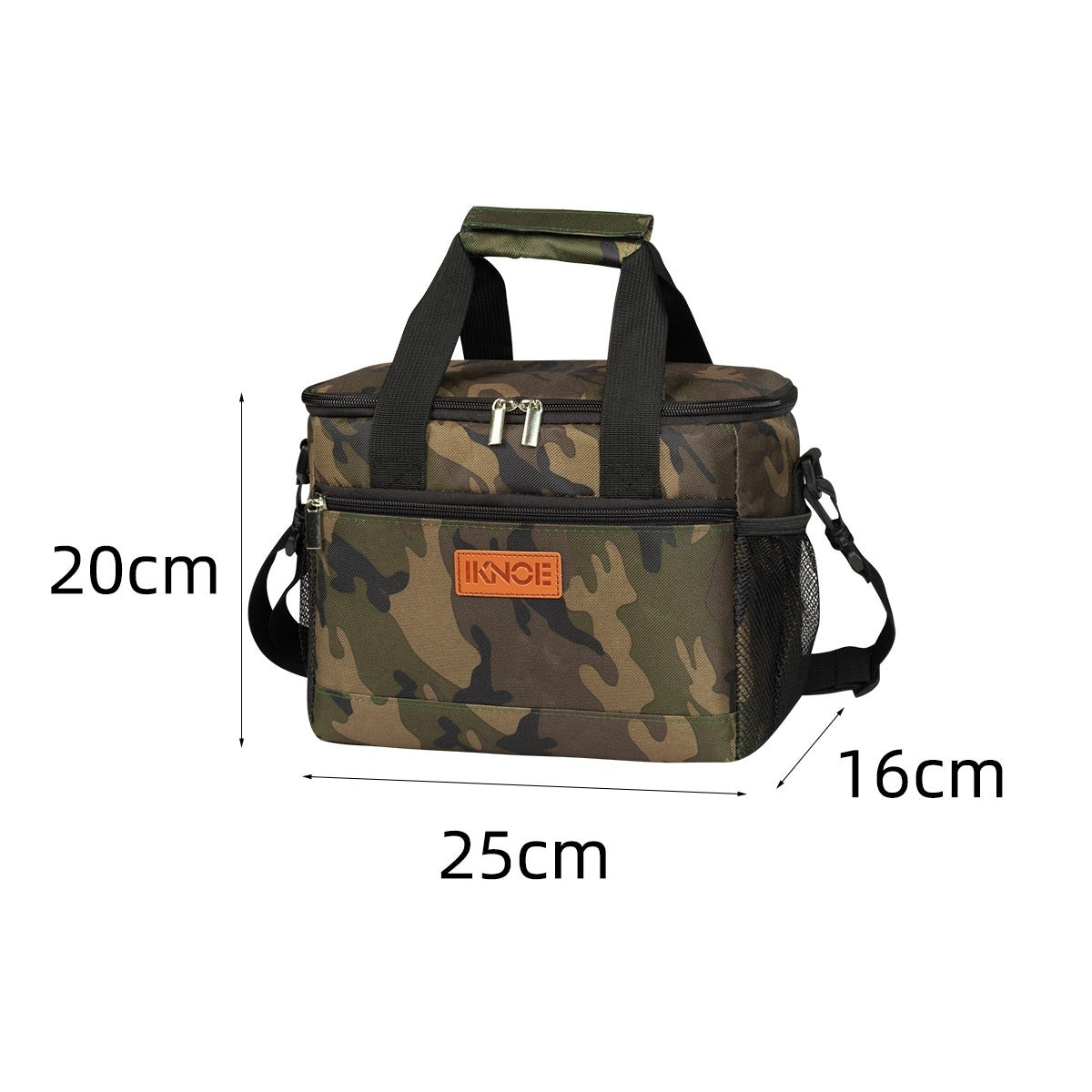 Bolsa Isotérmica Portátil para Exteriores Plegable Hecha de Tela Oxford Engrosada con Aislamiento a Prueba de Fugas