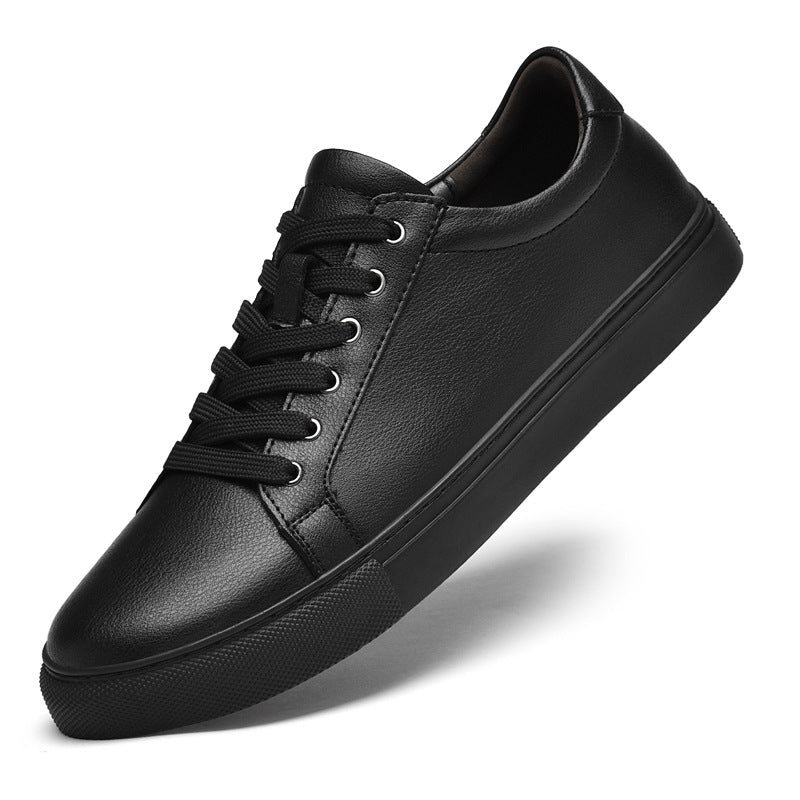 Zapatos de tabla de piel de vacuno calados con perforaciones para el ocio
