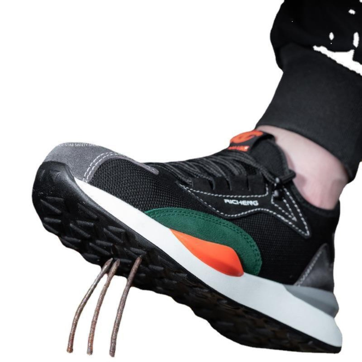Zapatos de seguridad para hombre aislantes, transpirables, desodorantes y resistentes al desgaste