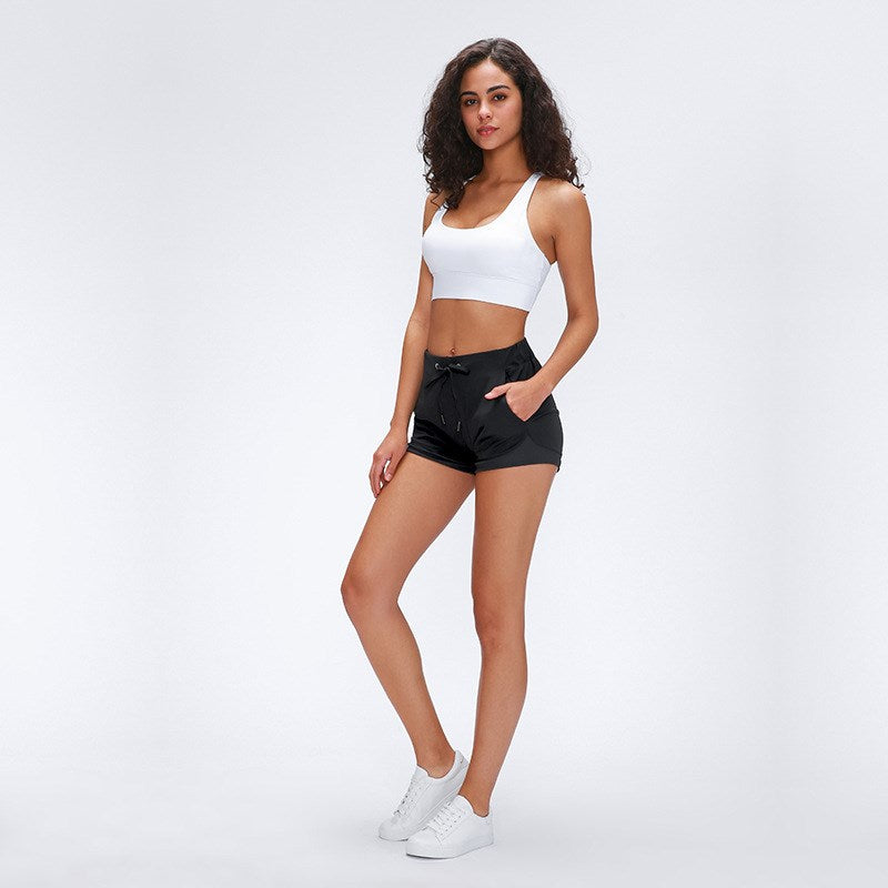 Pantalones cortos de yoga nude para mujer