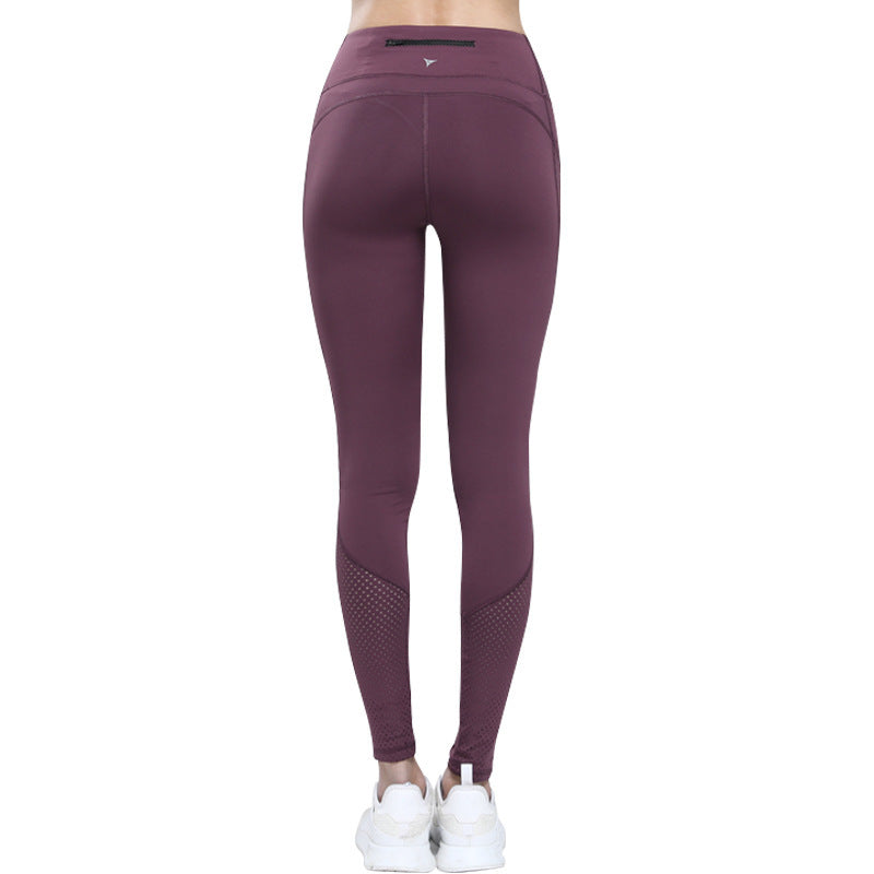 Pantalones de yoga y fitness sin costuras, con control de abdomen y efecto segunda piel