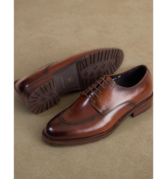 Tendencia de Zapatos de Vestir Formales de Negocios para Hombres de Tallas Grandes de Cuero