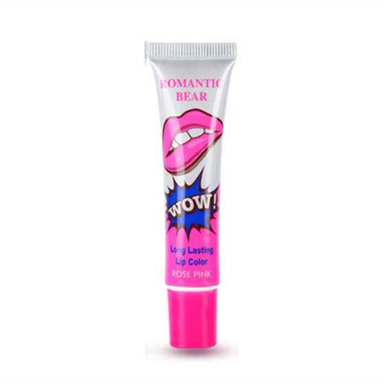 Increíble Lápiz Labial Líquido Peel Off de 6 Colores, Resistente al Agua, de Larga Duración, Máscara de Brillo Labial, Maquillaje Hidratante, Bálsamo Labial Cosmético para Arrancar