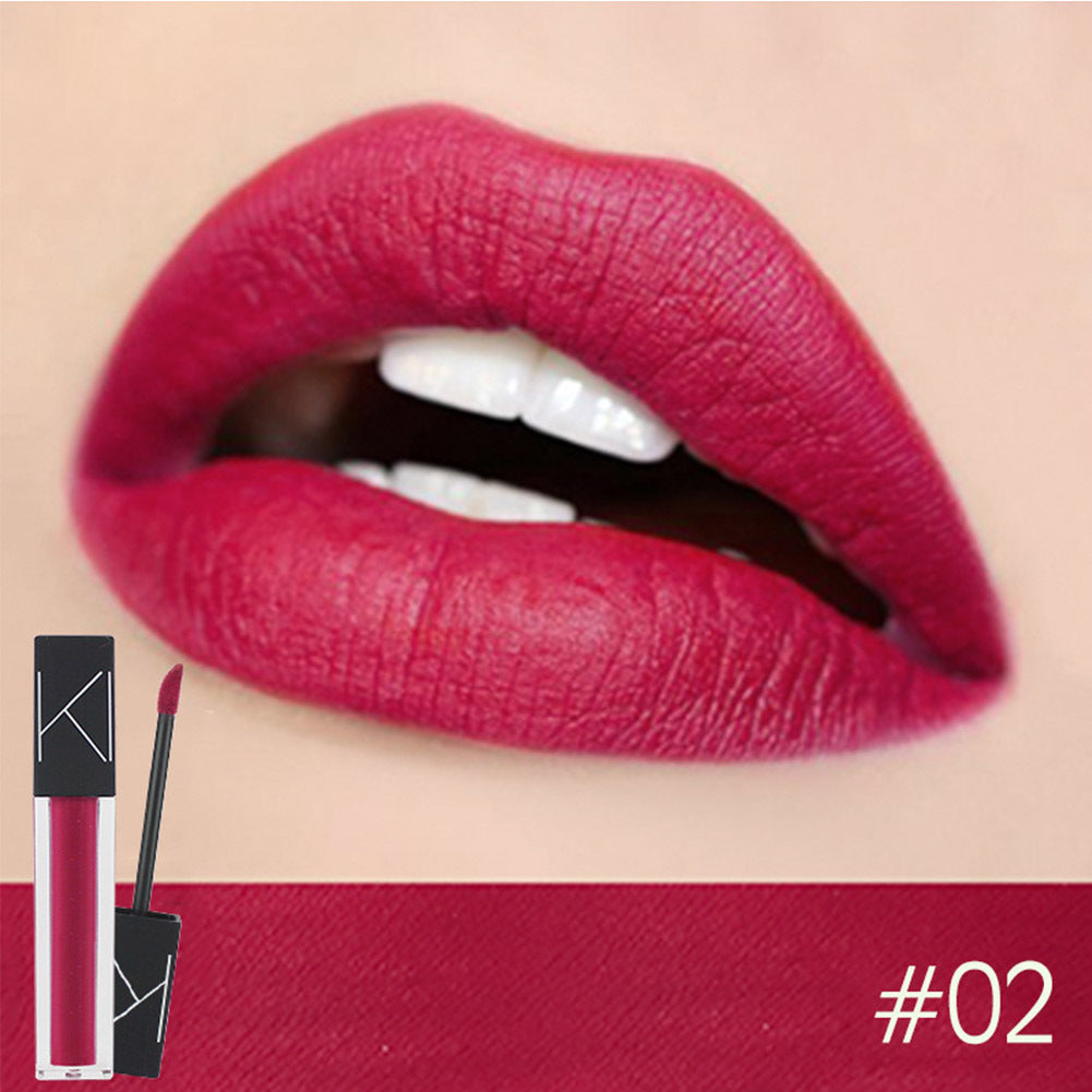 KIMUSE Maquillaje Labial Líquido Mate Suave Lápiz Labial Mate Impermeable Cosmético Maquillaje Labial Larga Duración Lápiz Labial Mate Maquillaje