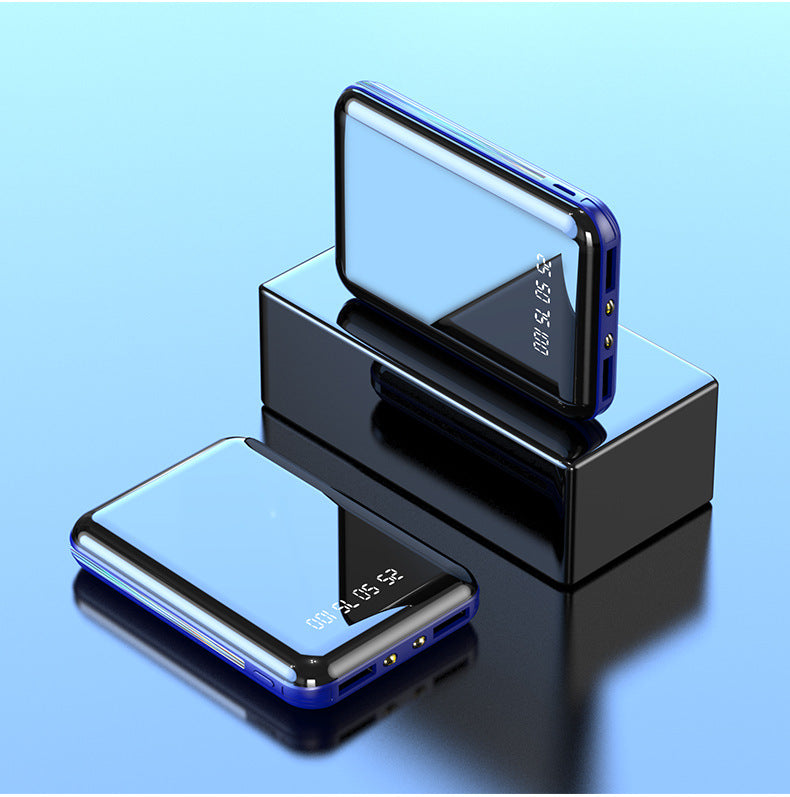 Batería externa de 20000 mAh con espejo de 3 secciones