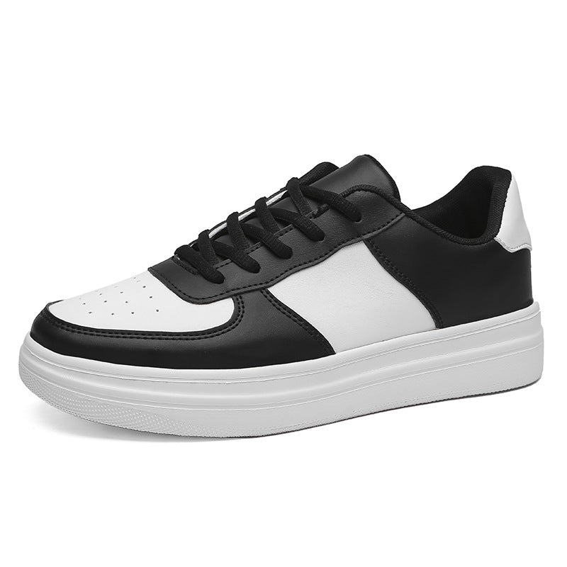 Zapatos de plataforma blancos de talla grande para hombre, primavera y verano