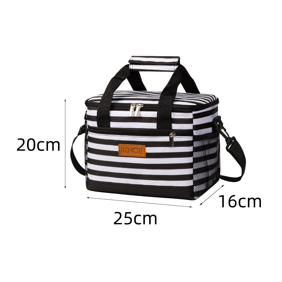 Bolsa Isotérmica Portátil para Exteriores Plegable Hecha de Tela Oxford Engrosada con Aislamiento a Prueba de Fugas